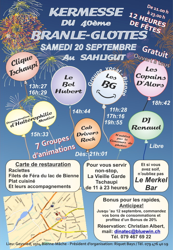 Affiche bg 40e