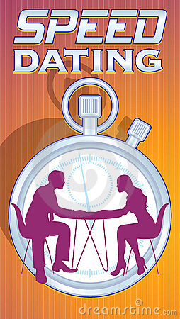Speed dating logo type 14157925