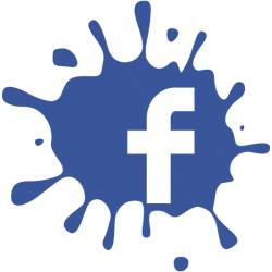 Facebook splat f logo transparent 28